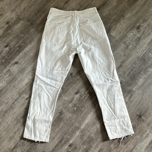 Agolde Riley high rise straight crop NWOT - Picture 8 of 11
